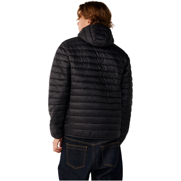 2026 Rip Curl Mens S-Series DWR Hooded Puffer Jacket 02ZMJA - Black